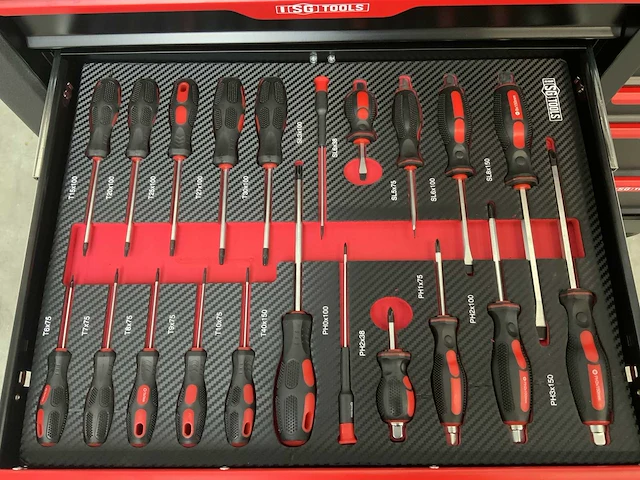 Sg tools gereedschapswagen 311-delig - afbeelding 25 van  25