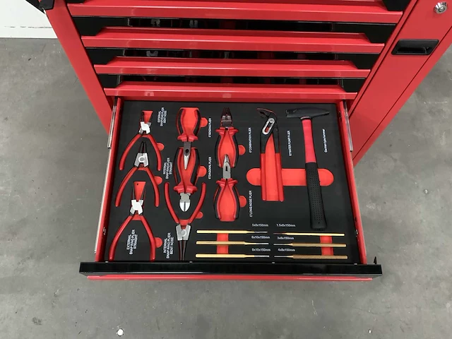 Sg tools gereedschapswagen 7 lades - afbeelding 11 van  12