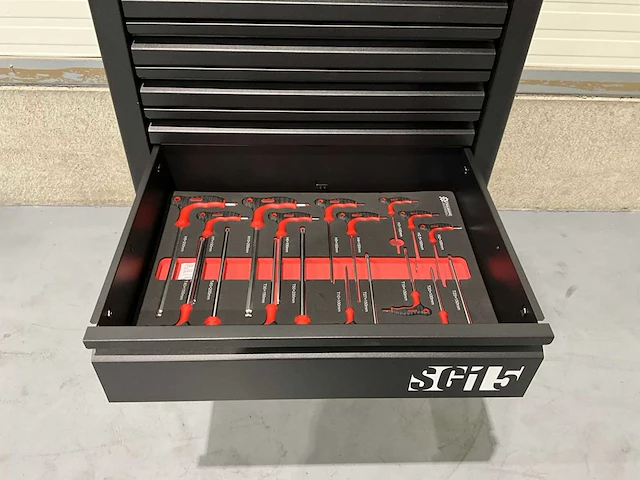 Sg tools sg 15 pro gereedschapswagen - afbeelding 5 van  23