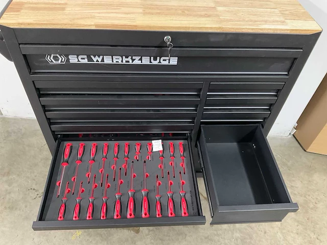 Sg wekzeuge s032-24 promax gereedschapswagen - afbeelding 12 van  12