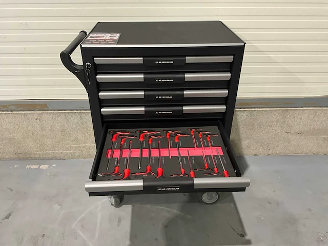 Sg werkzeuge - blackline - 2025 - 266 stuks - gereedschapswagen - afbeelding 5 van  23