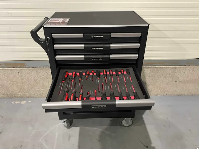 Sg werkzeuge - blackline - 2025 - 266 stuks - gereedschapswagen - afbeelding 3 van  23