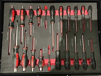 Sg werkzeuge - blackline - 2025 - 266 stuks - gereedschapswagen - afbeelding 4 van  23