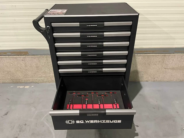 Sg werkzeuge - blackline - 2025 - 266 stuks - gereedschapswagen - afbeelding 9 van  23
