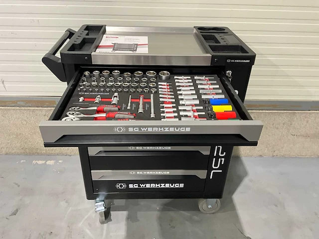 Sg werkzeuge - sg10-25l - 2025 - 258 stuks - gereedschapswagen - afbeelding 19 van  23