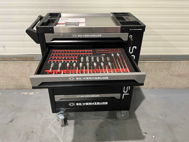 Sg werkzeuge - sg10-25l - 2025 - 258 stuks - gereedschapswagen - afbeelding 21 van  23