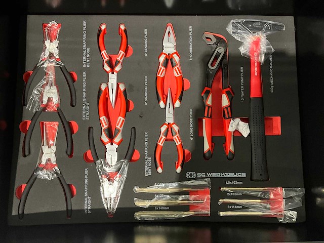 Sg werkzeuge - sg10-25l - 2025 - 258 stuks - gereedschapswagen - afbeelding 8 van  23