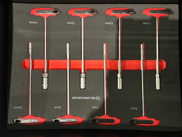 Sg werkzeuge - sg10-25l - 2025 - 258 stuks - gereedschapswagen - afbeelding 18 van  23