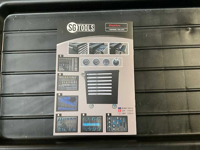 Sgtools gereedschapswagen - afbeelding 10 van  10