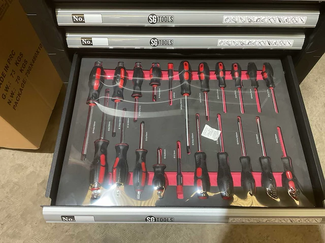 Sgtools gereedschapswagen - afbeelding 8 van  10