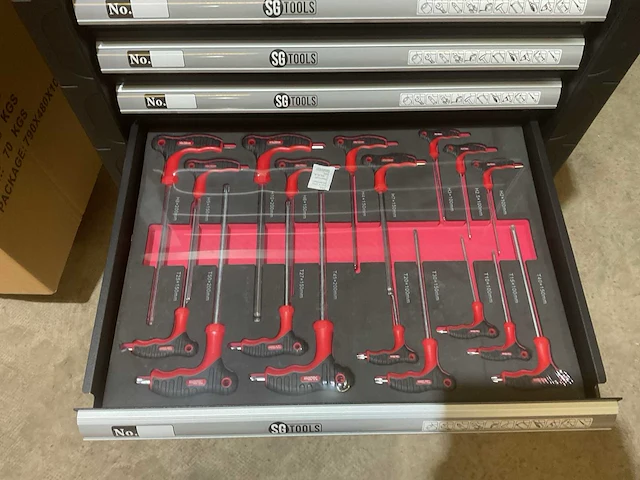 Sgtools gereedschapswagen - afbeelding 9 van  10