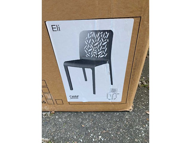 Shaf - eli - slanke stoelen. (8x) - afbeelding 4 van  5