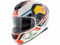 Shark d-skwal 2 replica jorge martin white blue red wbr m motorhelm - afbeelding 1 van  2