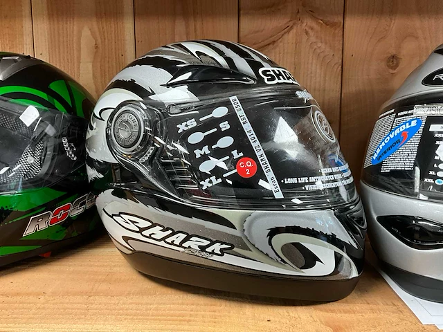 Shark s500 motorhelm xl - afbeelding 2 van  4