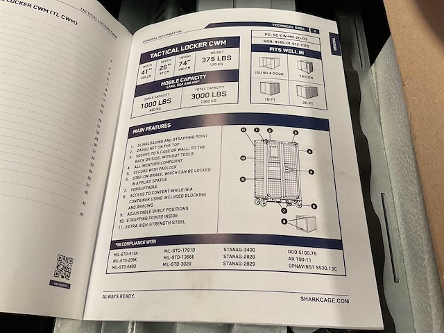 Sharkcage tactical weapon rack - afbeelding 2 van  7