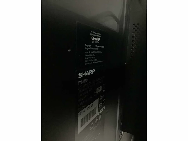 Sharp - lcd monitor - afbeelding 6 van  6
