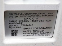 Sharp - mx-c301w - printer - afbeelding 5 van  7