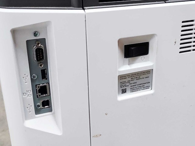 Sharp - mx-c301w - printer - afbeelding 6 van  7