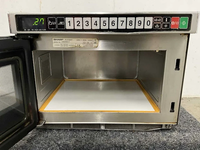 Sharp - r-2100at - heavy duty magnetron - afbeelding 5 van  5