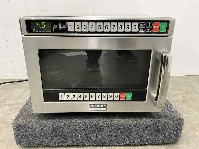 Sharp - r-2100at - heavy duty magnetron - afbeelding 3 van  5