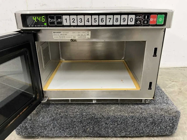 Sharp - r-2100at - heavy duty magnetron - afbeelding 5 van  5