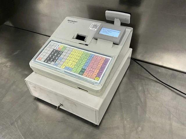 Sharp - xe-a217w - elektronische kassa met kassalade - afbeelding 1 van  5