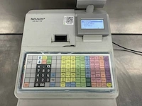 Sharp - xe-a217w - elektronische kassa met kassalade - afbeelding 2 van  5