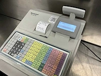 Sharp - xe-a217w - elektronische kassa met kassalade - afbeelding 4 van  5