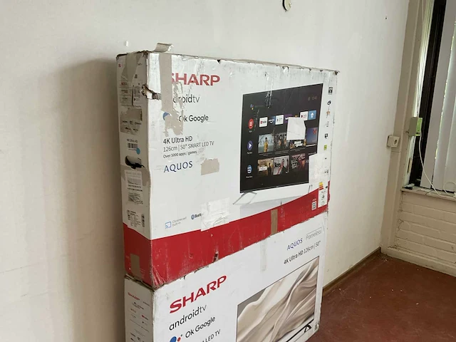 Sharp 50 inch televisie (2x) - afbeelding 12 van  13