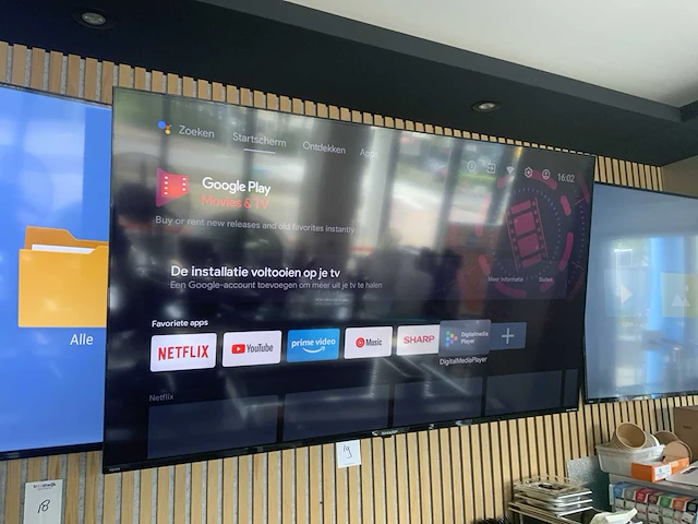 Sharp 55fn2ea televisie 55” - afbeelding 7 van  8