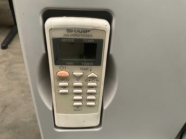 Sharp cv-p09fr mobiele airco - afbeelding 5 van  8