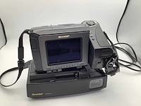 Sharp hi 8 viewcam vl-h450 fotocamera - afbeelding 9 van  11