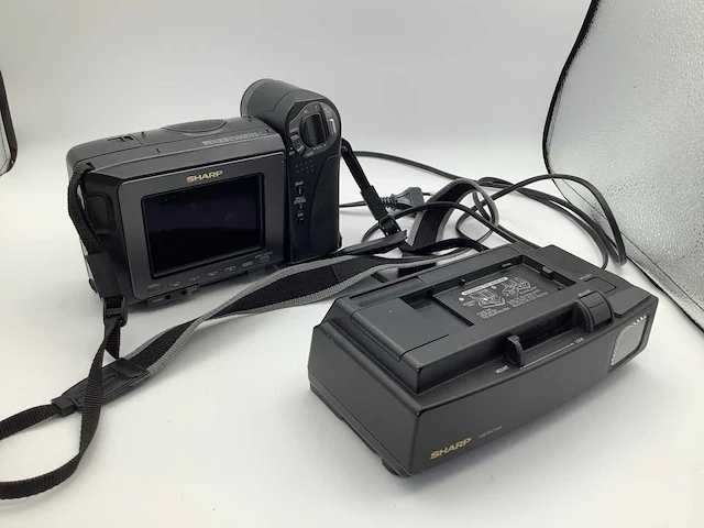 Sharp hi 8 viewcam vl-h450 fotocamera - afbeelding 11 van  11