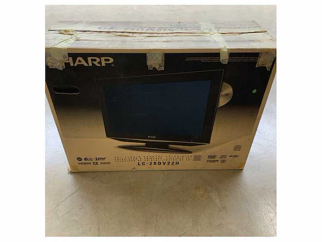 Sharp lc260dv22u lcd tv 26-inch full hd - afbeelding 4 van  5
