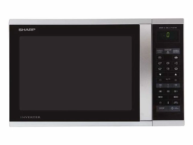 Sharp r-971inw - combi-magnetron - zilver - afbeelding 1 van  2
