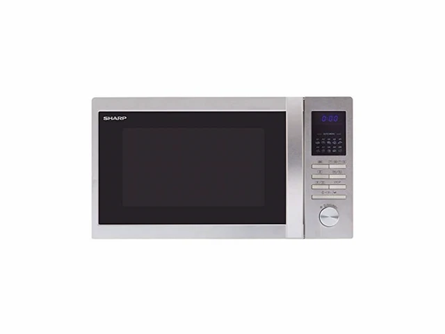 Sharp r822stwe combimagnetron rvs - afbeelding 2 van  3