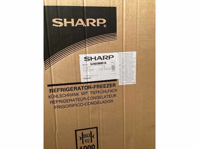 Sharp sj-ba31imxw2-eu koelkast met vriesvak - afbeelding 4 van  4