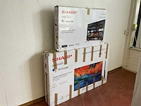 Sharp televisie (2x) - afbeelding 9 van  12