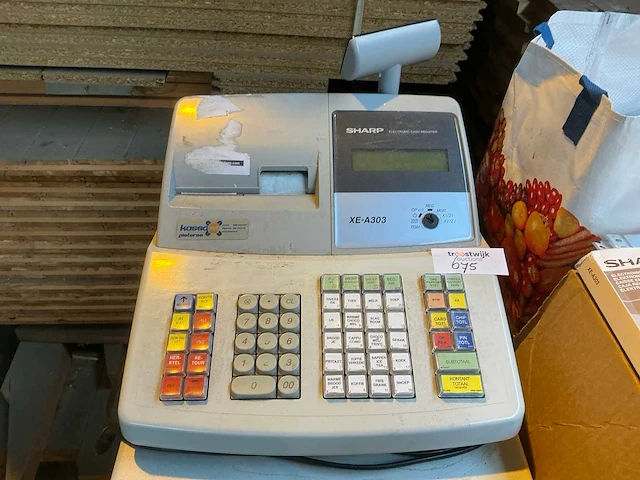 Sharp xe-a303 kassa - afbeelding 2 van  6