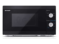 Sharp yc-ms01e-b solo magnetron - 800 watt - 20 liter - zwart - afbeelding 1 van  2