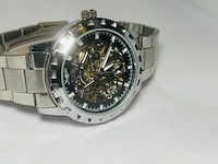 Sheffield automatisch herenhorloge - skeleton watch - afbeelding 1 van  7
