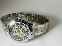 Sheffield automatisch herenhorloge - skeleton watch - afbeelding 4 van  7