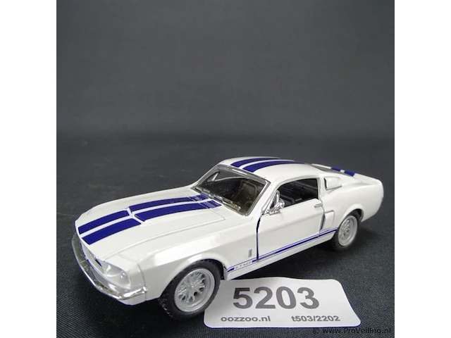 Shelby gt-500 (1967) wit - afbeelding 1 van  5