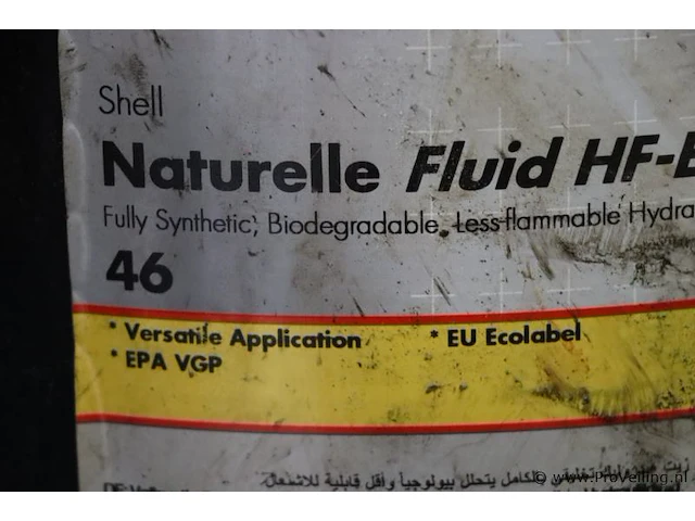 Shell naturelle fluid hf-e - ca 10 ltr - afbeelding 3 van  3