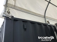 Shelter overkapping / tent tussen 2 containers - afbeelding 21 van  25