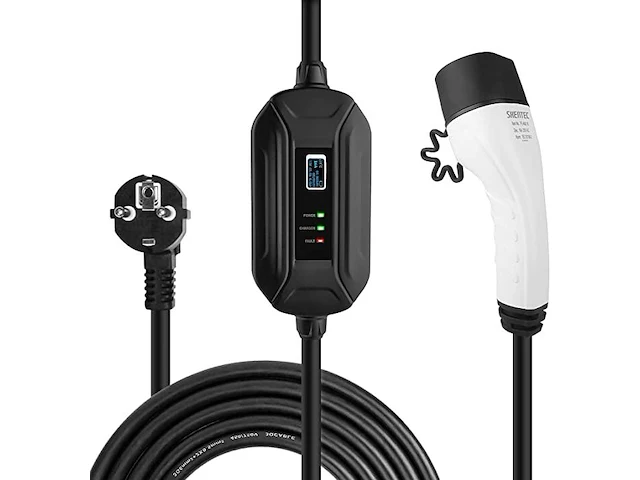 Shentec ev oplaadkabel (5m) voor elektrisch voertuig - afbeelding 1 van  4