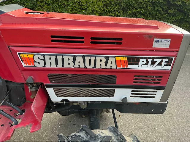 Shibaura p-17f minitractor - afbeelding 14 van  26