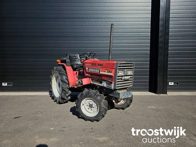 Shibaura p17f 4x4 mini tractor #5 - afbeelding 12 van  15
