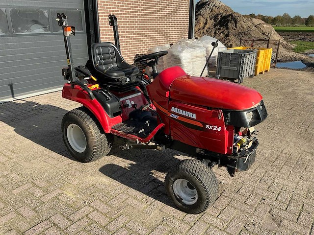 Shibaura sx24 minitractor - afbeelding 3 van  10