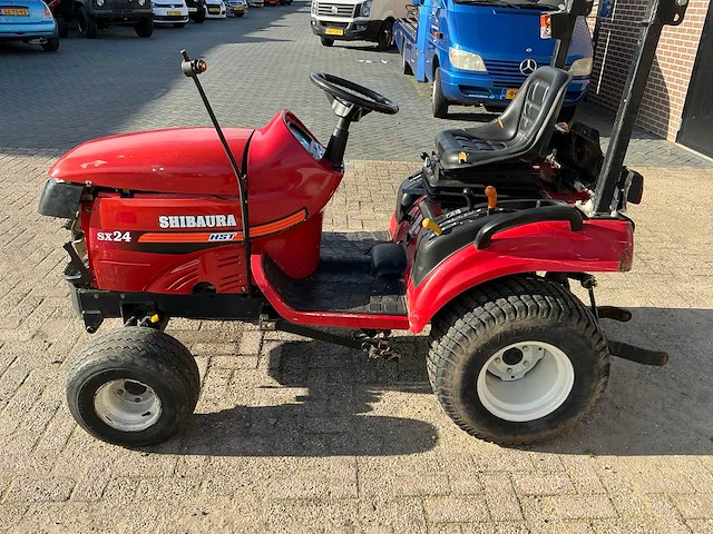 Shibaura sx24 minitractor - afbeelding 7 van  10